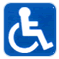accessible pour des handicapés
